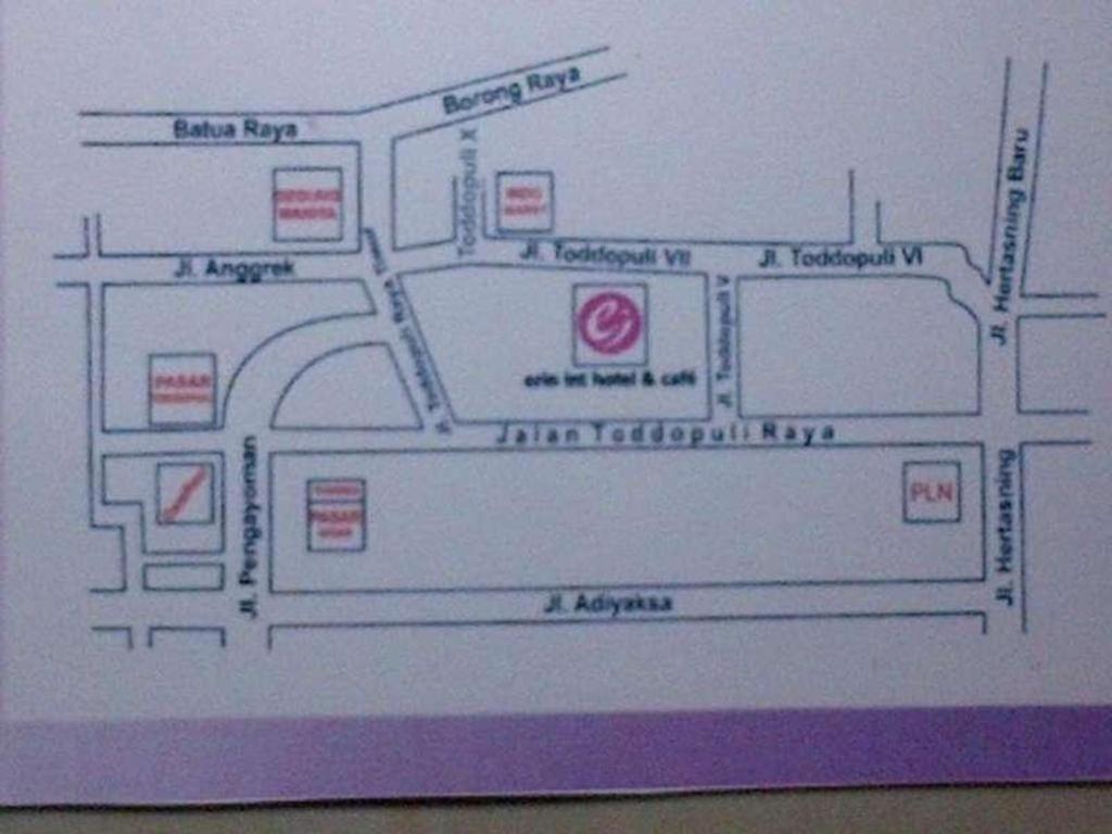 Erin Int Hotel Makassar Bagian luar foto